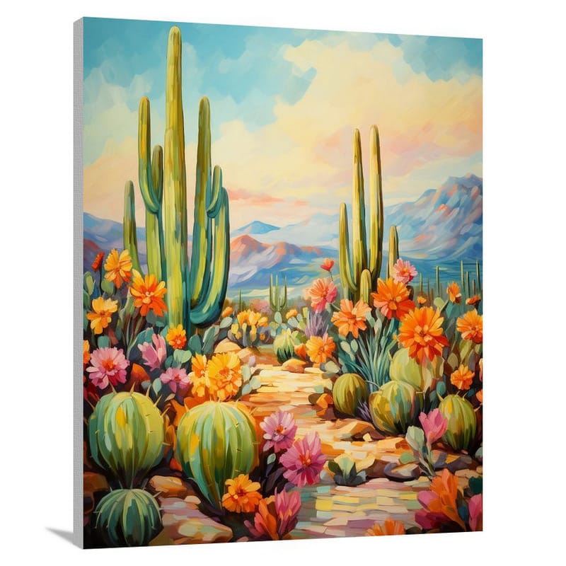 Cactus Symphony - Canvas Print