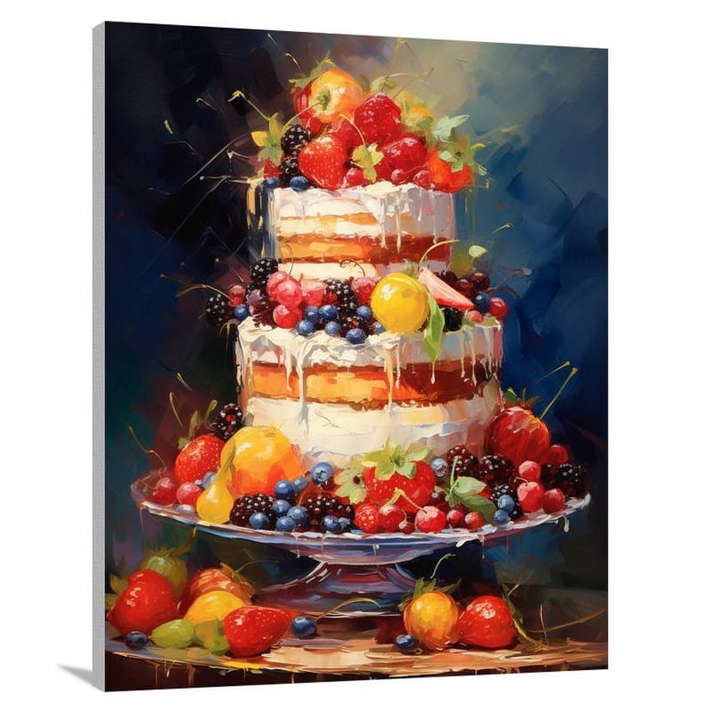 Cake Delight - Canvas Print