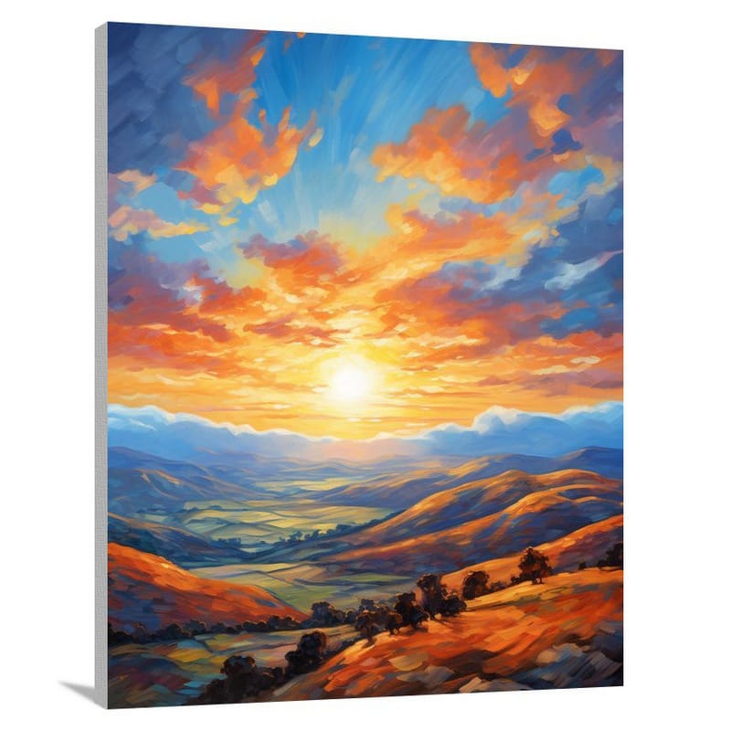California Dreaming - Impressionist - Canvas Print