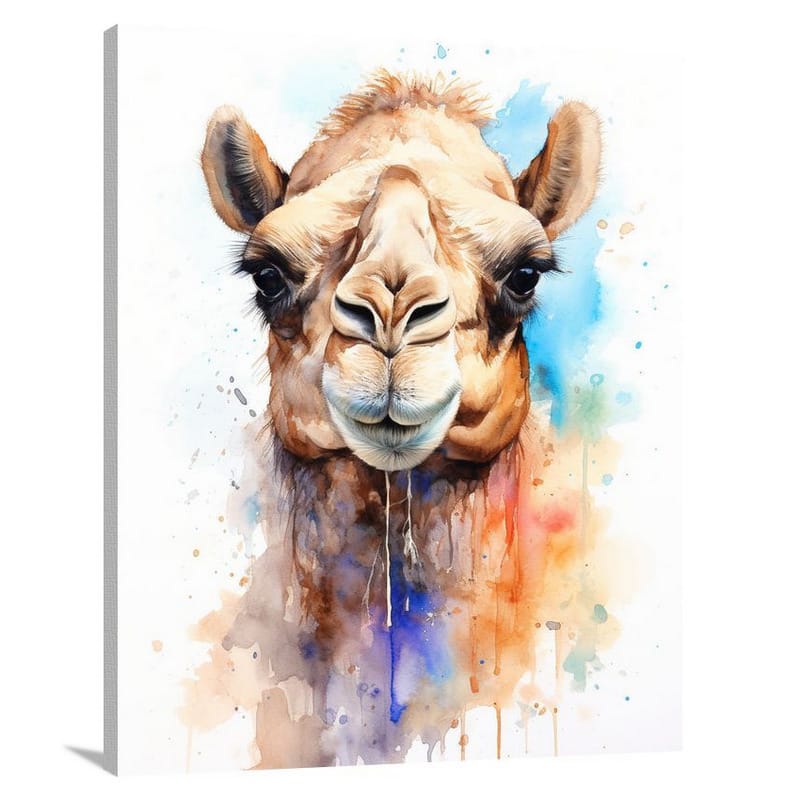 Camel's Oasis - Canvas Print