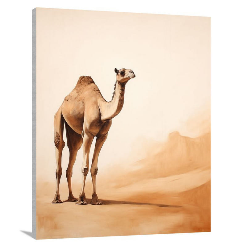 Camel's Resilience - Canvas Print