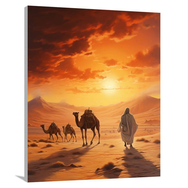 Camel's Serenade - Canvas Print