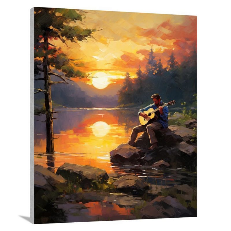 Camping Melodies - Canvas Print