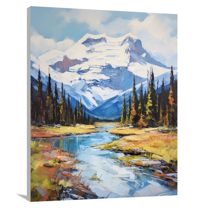 Canada's Majestic River - Canvas Print