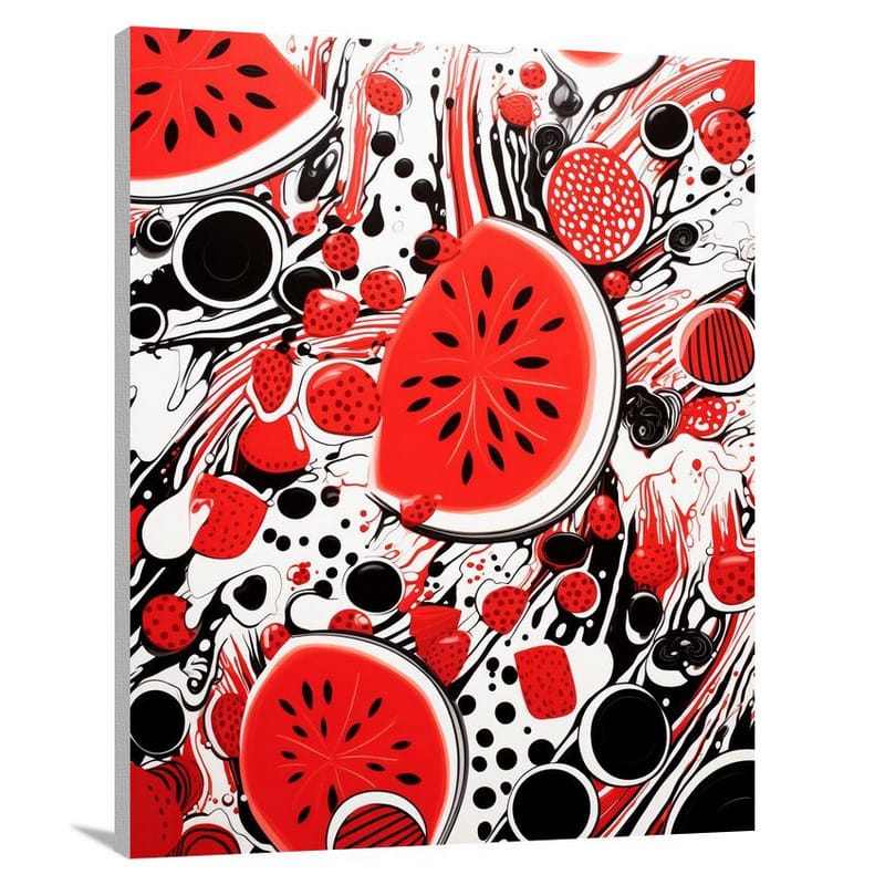Candy Watermelon - Canvas Print