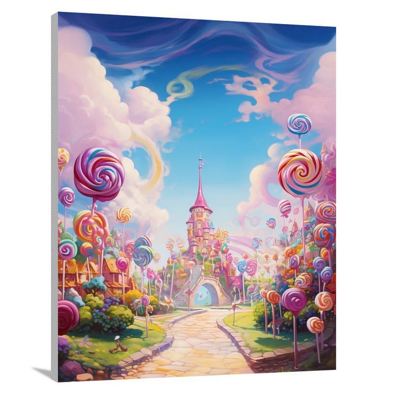 Candy Wonderland - Canvas Print