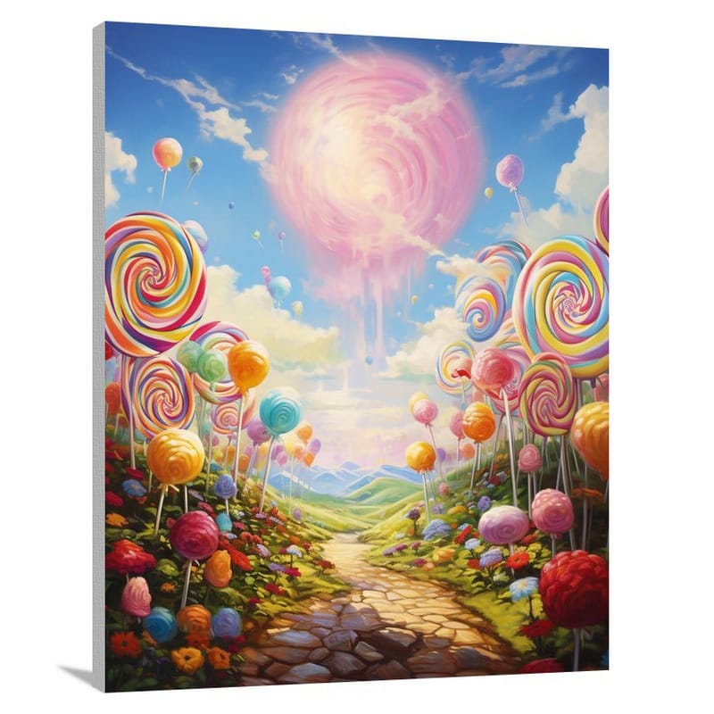 Candy Wonderland - Impressionist - Canvas Print
