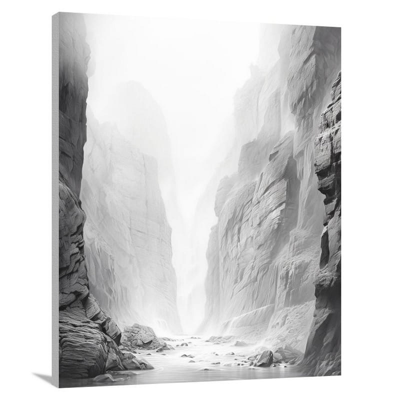 Canyon's Embrace - Canvas Print