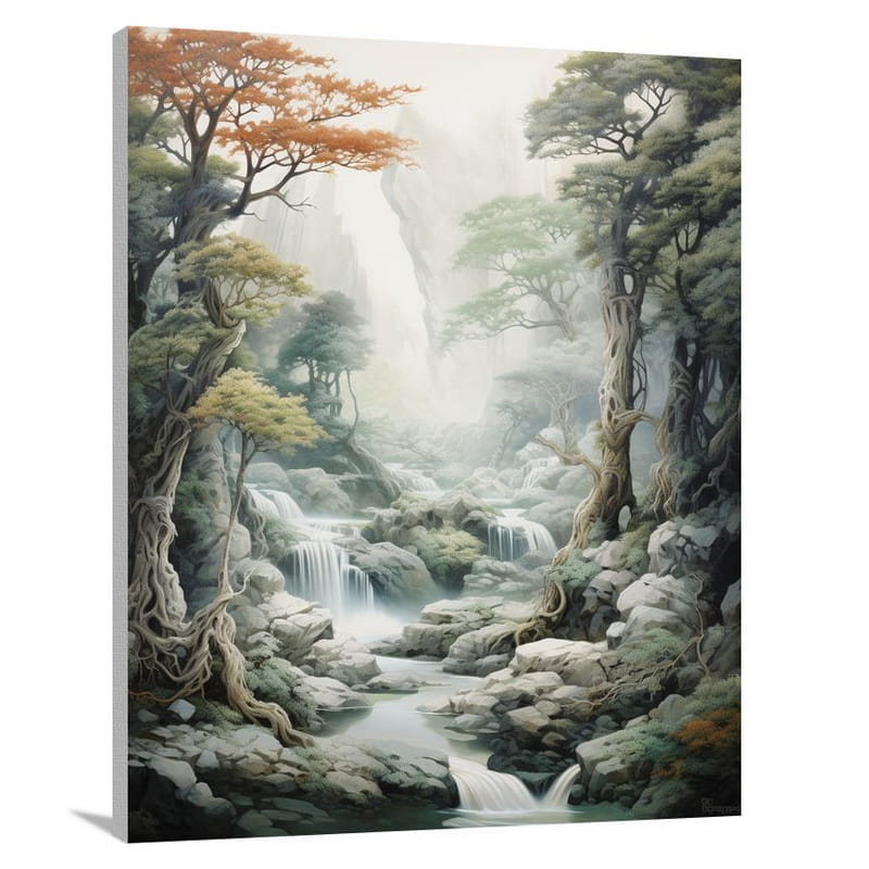 Canyon's Whisper - Canvas Print