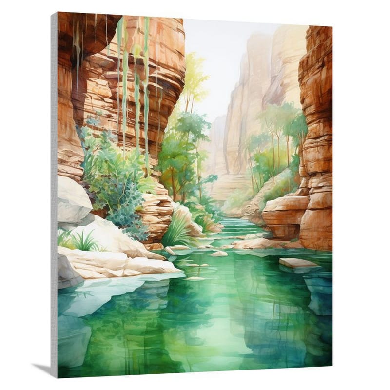 Canyon Serenity - Canvas Print
