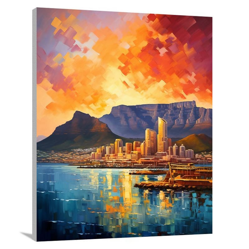 Cape Town: Majestic Impressions - Canvas Print