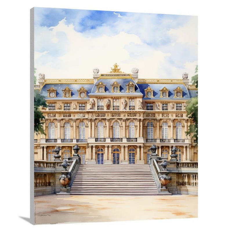 Captivating Palace of Versailles - Canvas Print