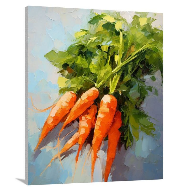 Carrot Harvest - Canvas Print
