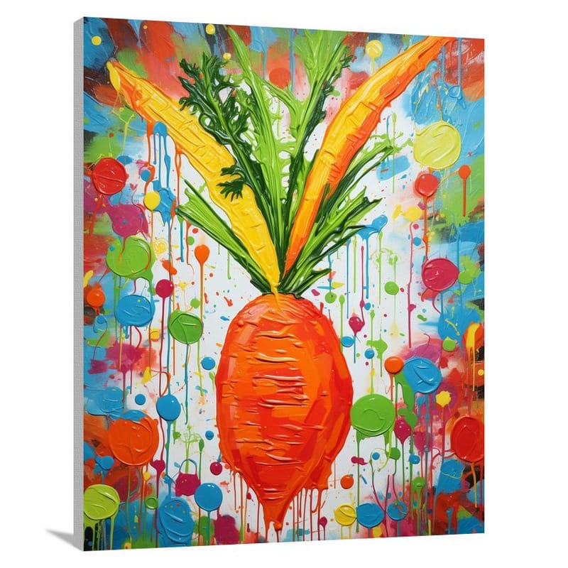 Carrot Journey - Canvas Print