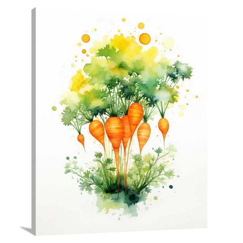 Carrot Symphony - Canvas Print