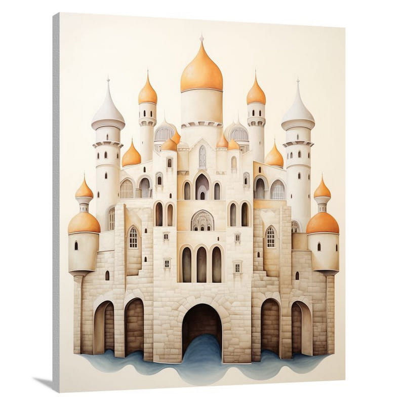 Castle & Palace: Architectural Dreams - Canvas Print