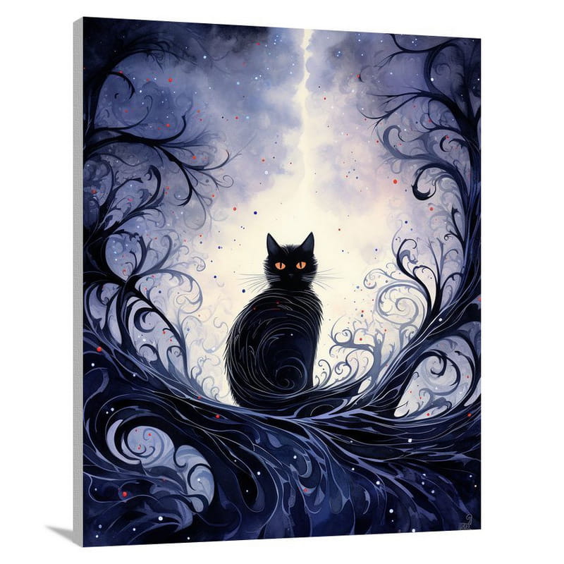 Cat's Enigma - Canvas Print