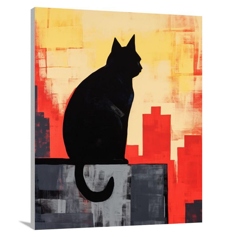 Cat's Majesty - Canvas Print
