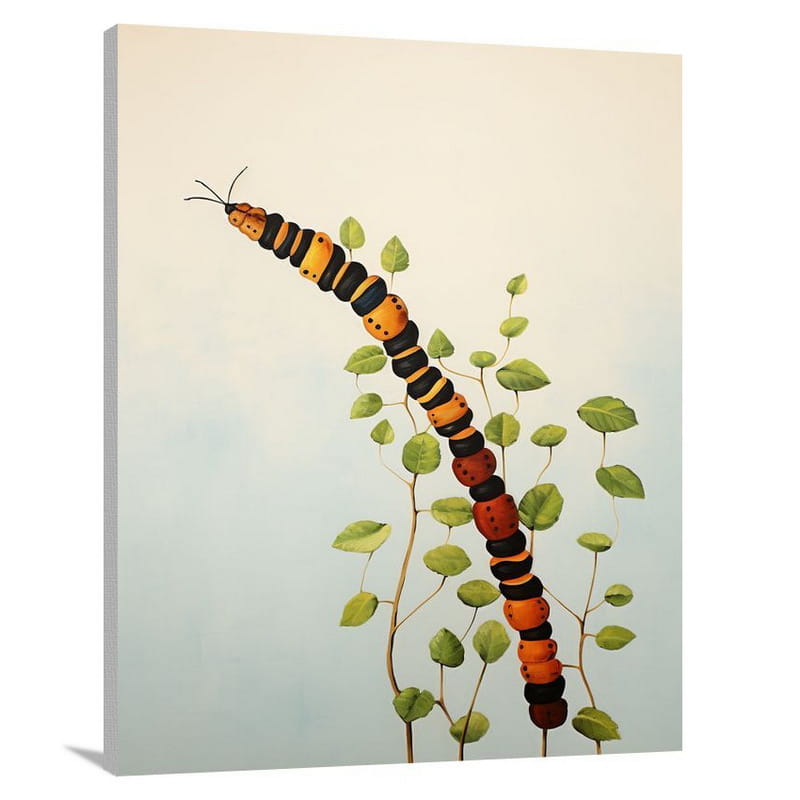 Caterpillar's Liberation - Canvas Print