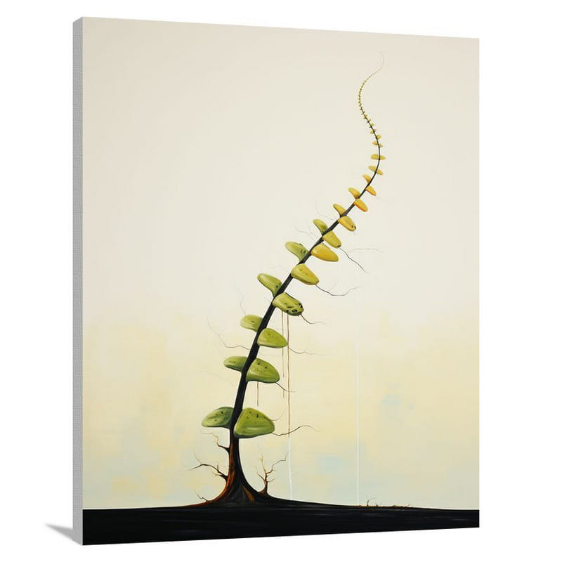 Caterpillar's Liberation - Minimalist - Canvas Print