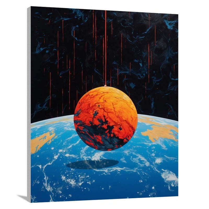 Celestial Earth - Canvas Print