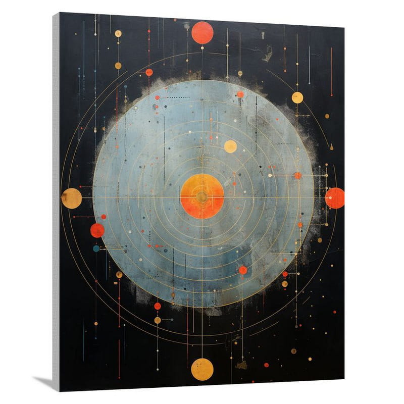 Celestial Guidance: Astrology - Canvas Print