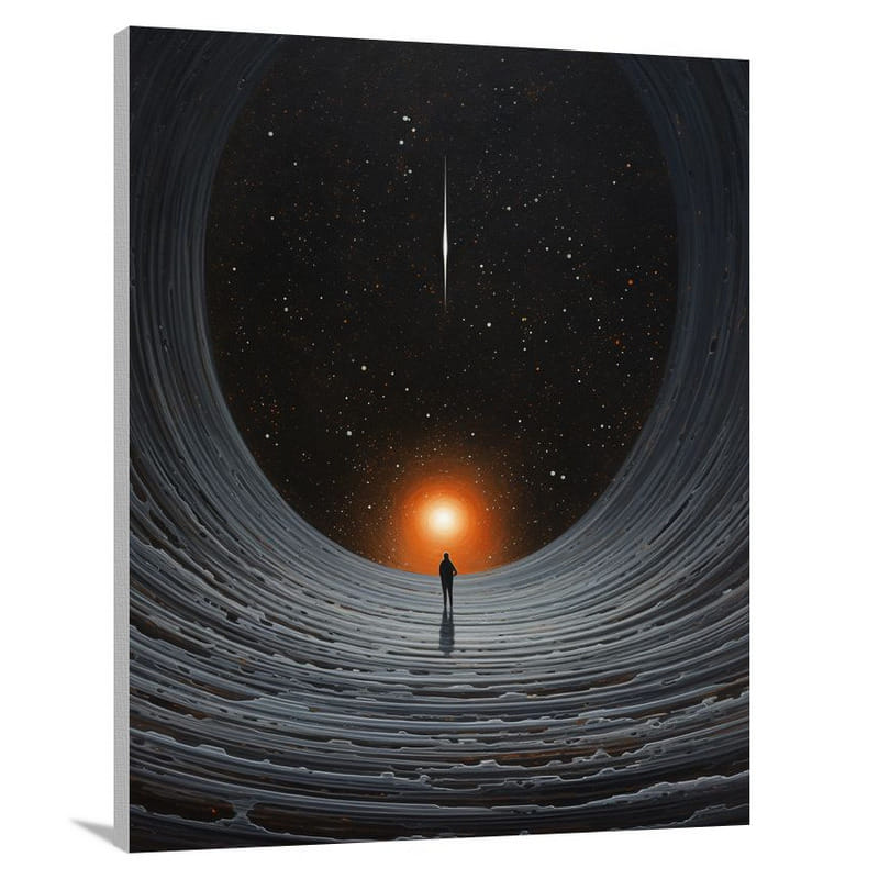 Celestial Passage: Space Exploration - Canvas Print