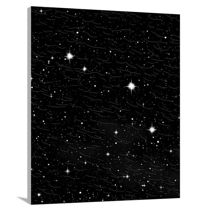 Celestial Symphony: Constellation - Canvas Print