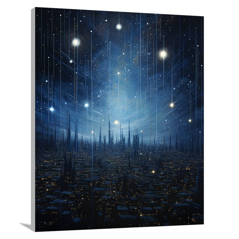Celestial Symphony - Contemporary Art - Canvas Print
