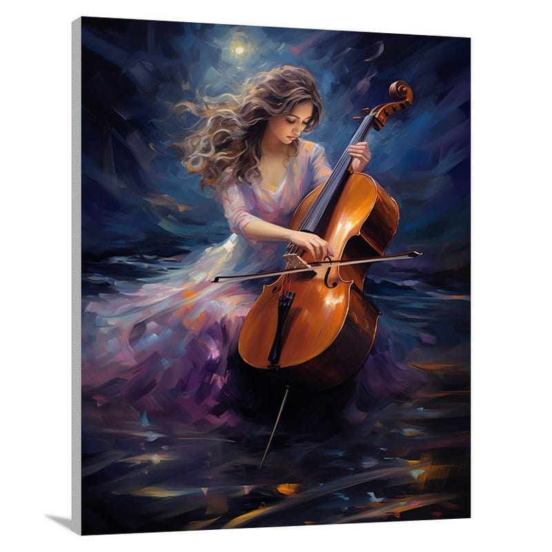 Cello Serenade - Canvas Print
