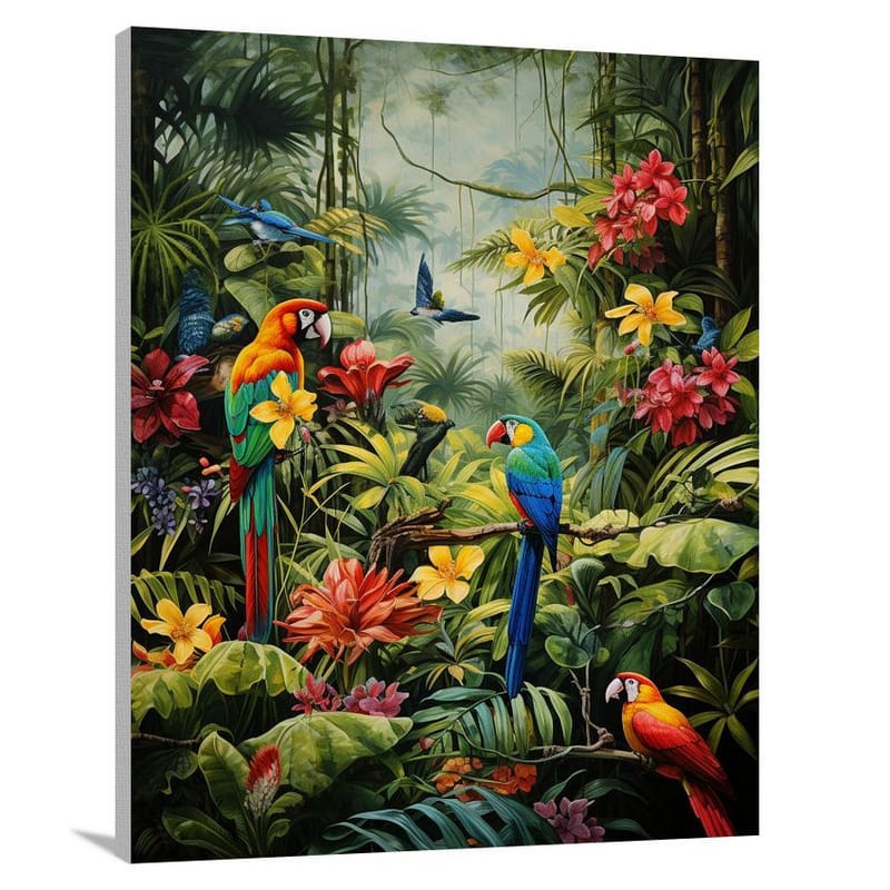 Central America - Canvas Print