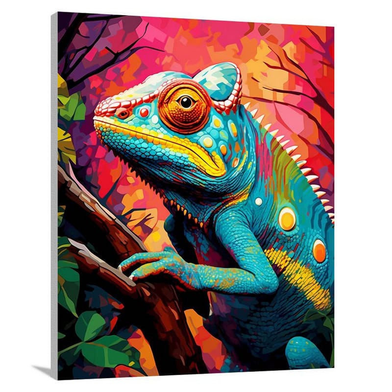 Chameleon's Twilight - Canvas Print