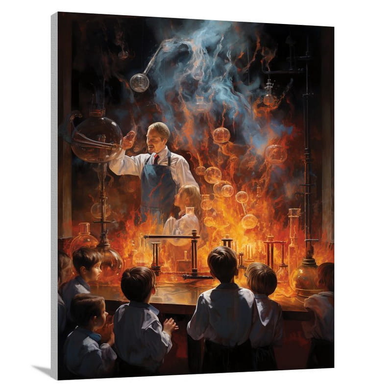 Chemistry of Knowledge - Canvas Print