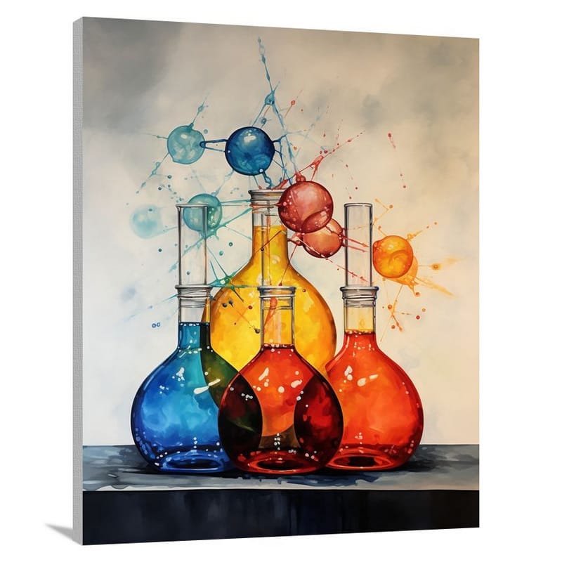 Chemistry's Kaleidoscope - Canvas Print
