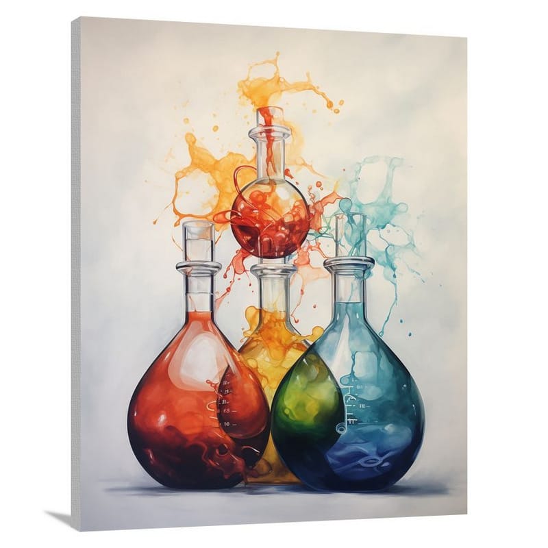 Chemistry's Tapestry - Canvas Print