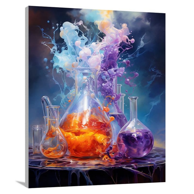 Chemistry Unveiled - Canvas Print