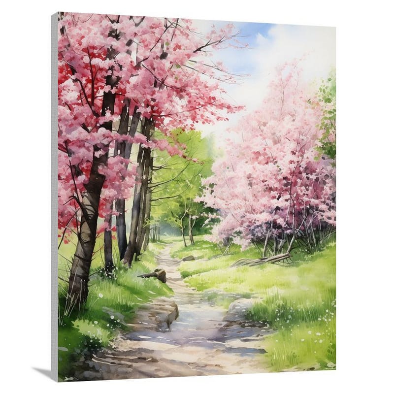 Cherry Blossom Delight - Canvas Print