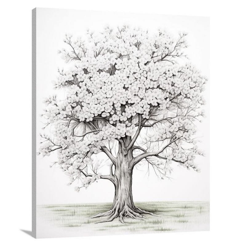 Cherry Blossom Serenity - Canvas Print