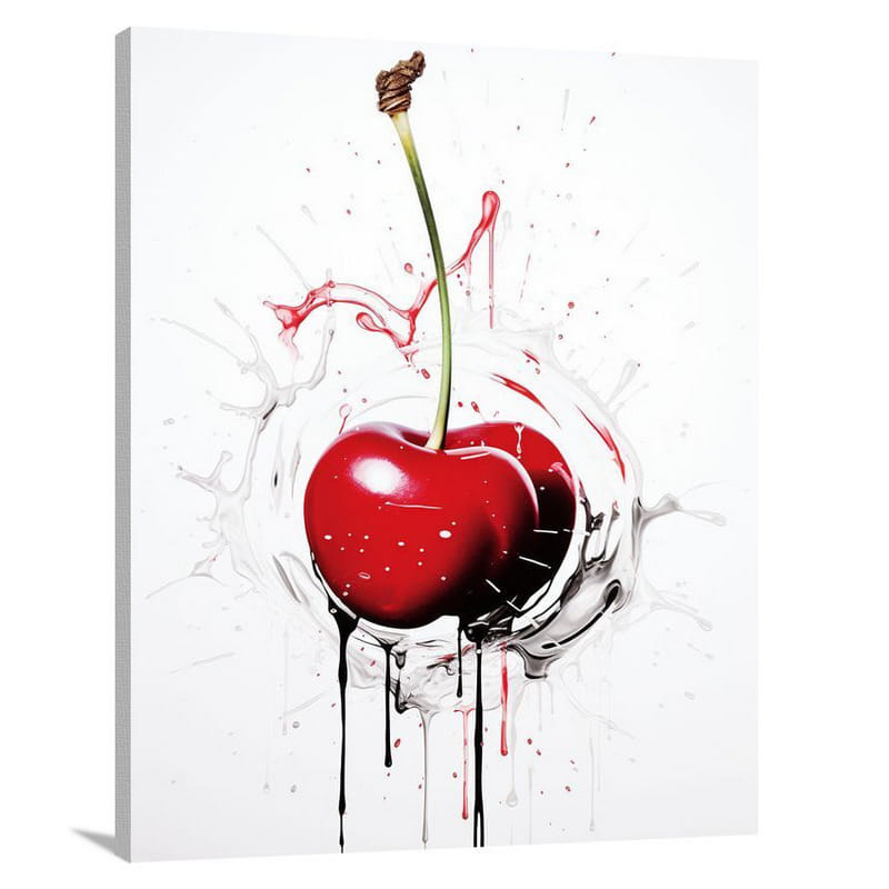 Cherry Burst - Canvas Print