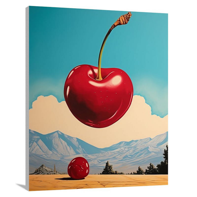 Cherry Delight. - Pop Art - Canvas Print