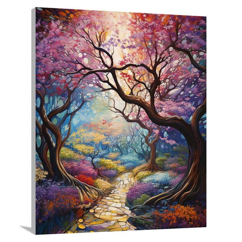 Cherry Tree's Serenade - Canvas Print