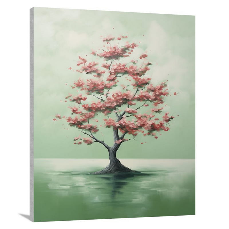 Cherry Tree Serenity - Canvas Print
