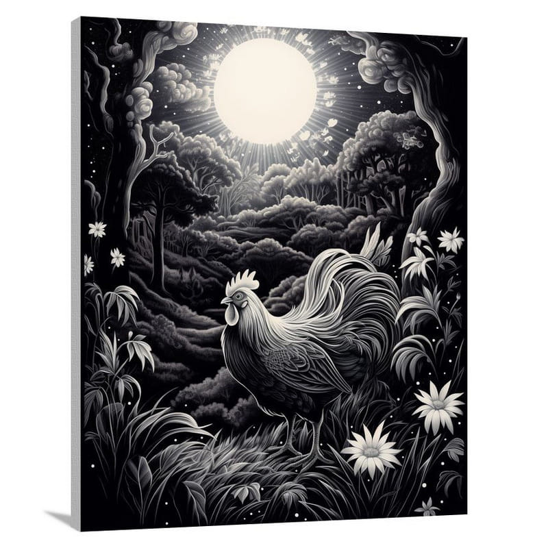 Chicken's Enchantment - Canvas Print