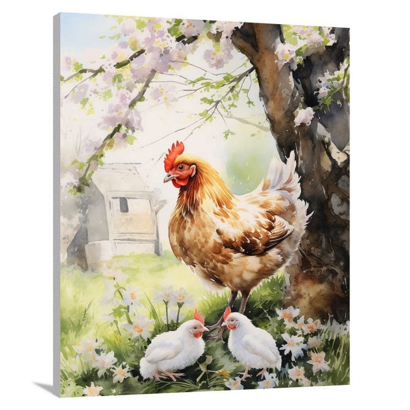 Chicken's Haven - Canvas Print