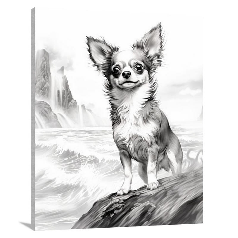 Chihuahua's Resilience - Canvas Print