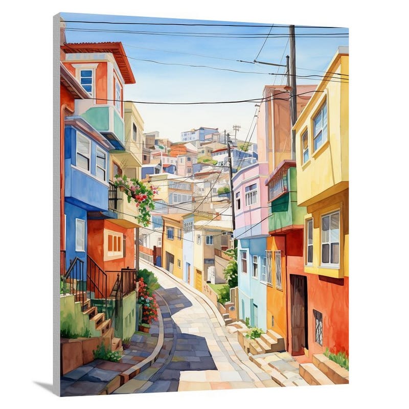 Chilean Colors - Canvas Print