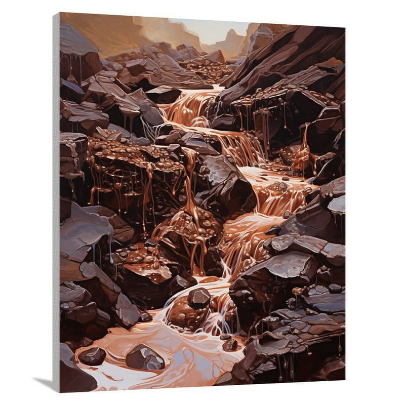 Chocolate Delights - Impressionist - Canvas Print
