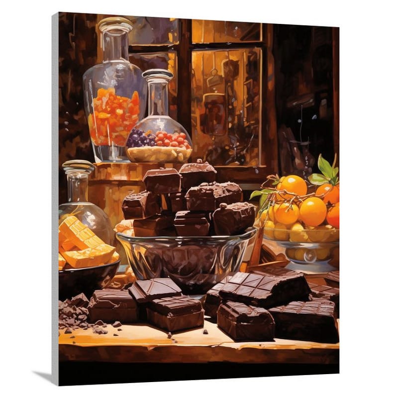 Chocolate Feast - Canvas Print
