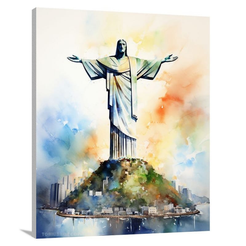 Christ the Redeemer's Enigma - Canvas Print
