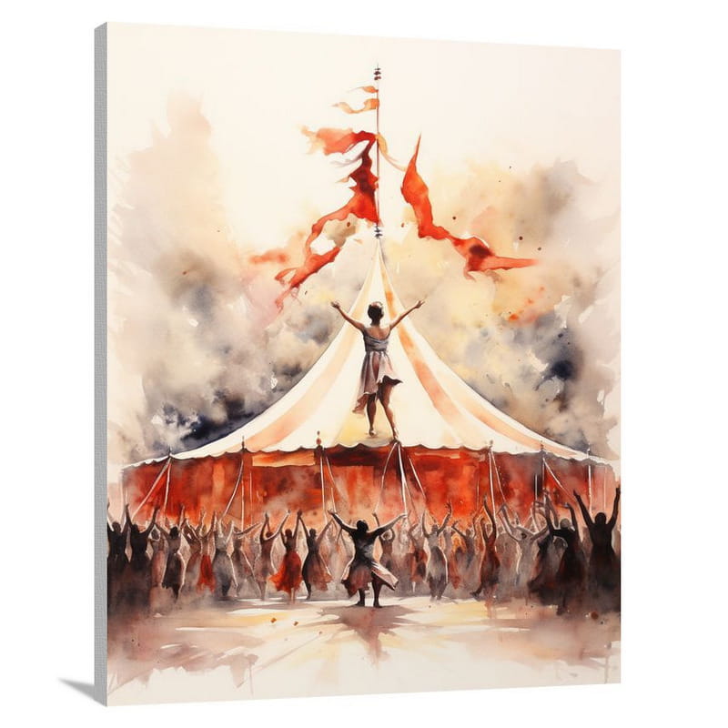 Circus Flamenco - Canvas Print